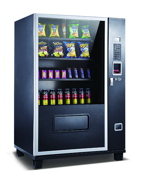 EPEX Beverage Combo Vending Machine with Stratified Temp Control